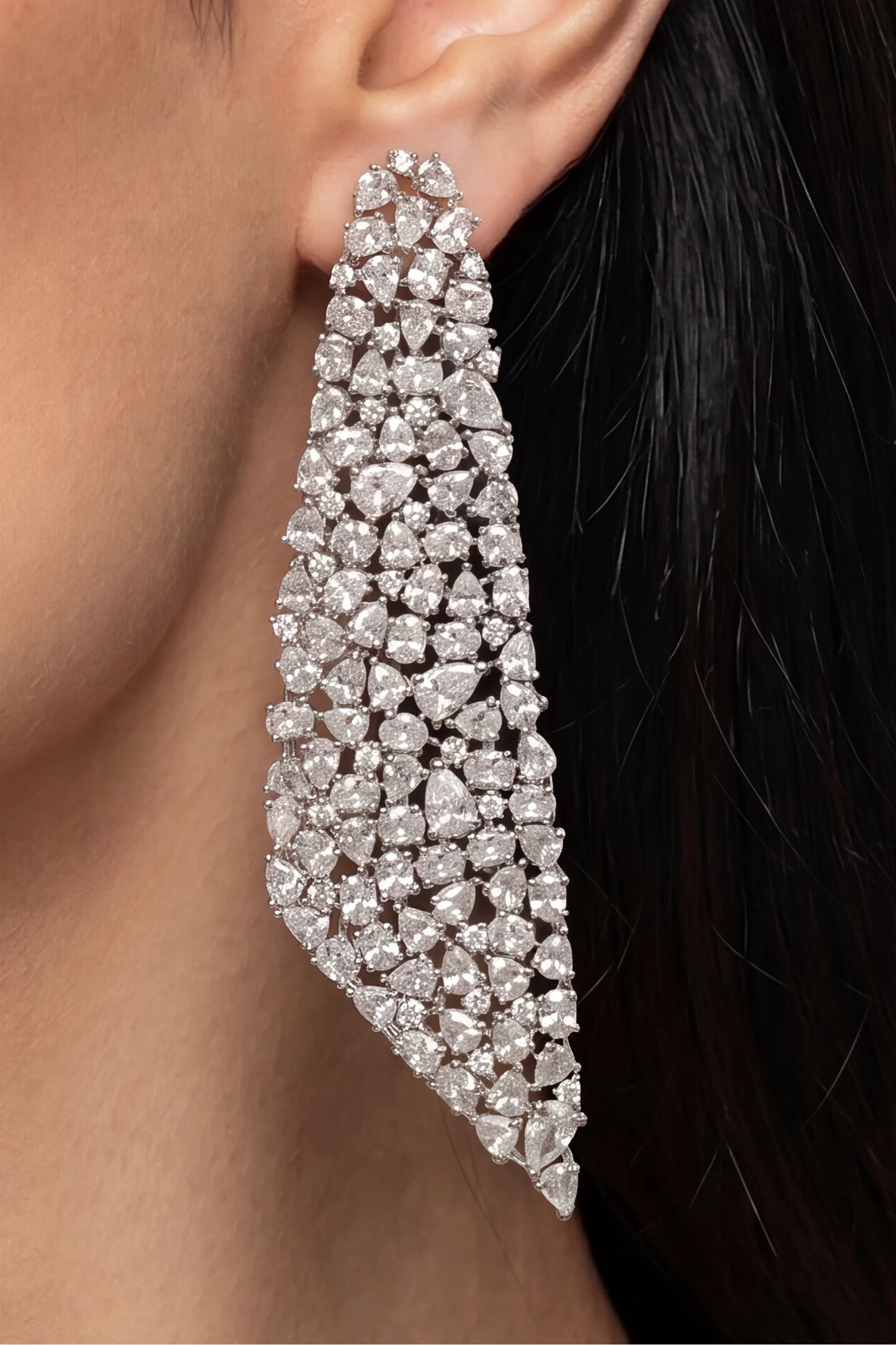 12 AM - The Last Dance Cocktail Cygnet Diamond Earrings