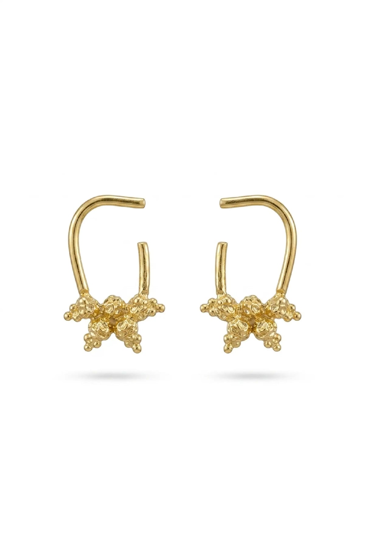 Coral Reef Organic Hoop-Hooks