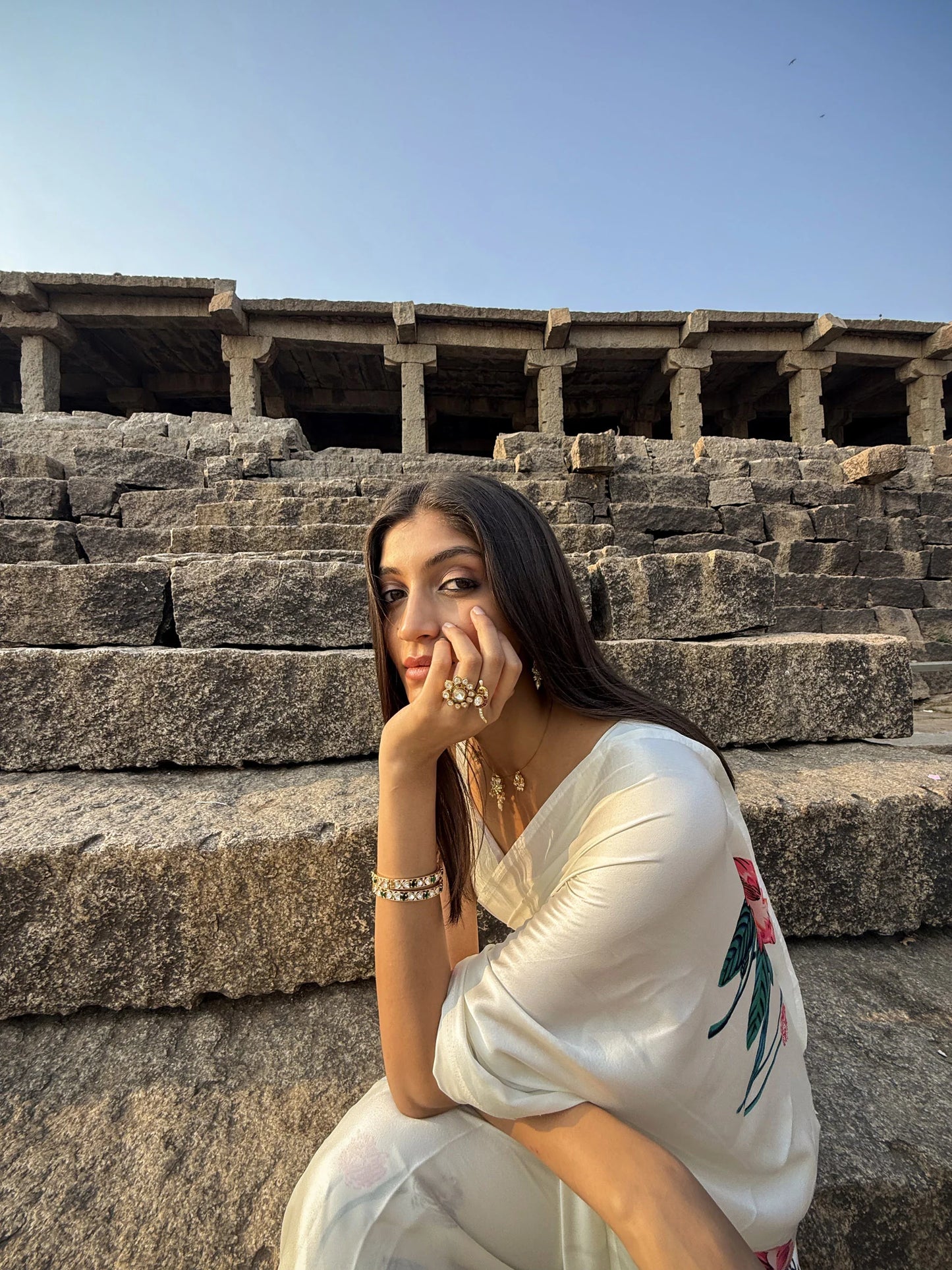 Aabha Polki Necklace Set