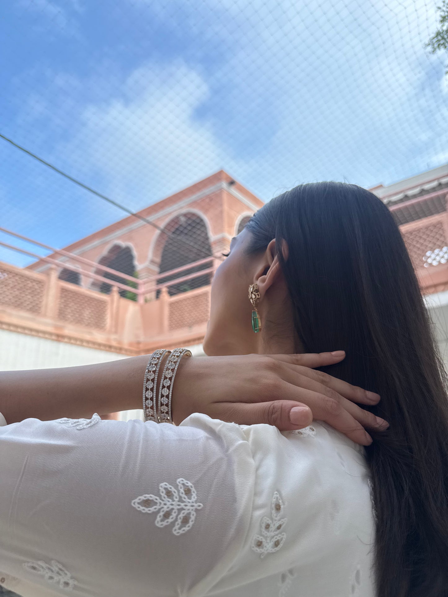 SUNLIGHT FROST BANGLE