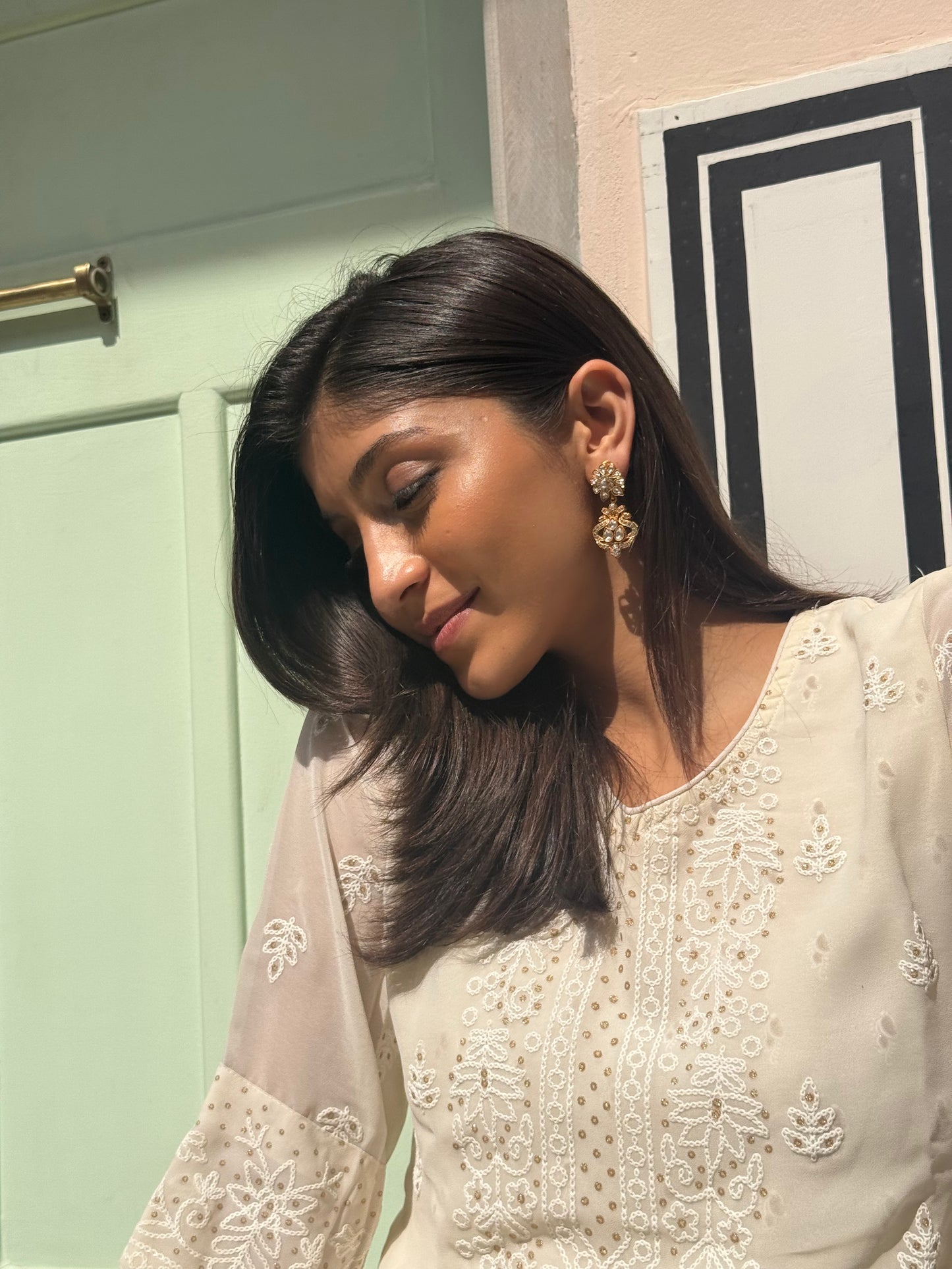 LIORRA POLKI SP EARRINGS