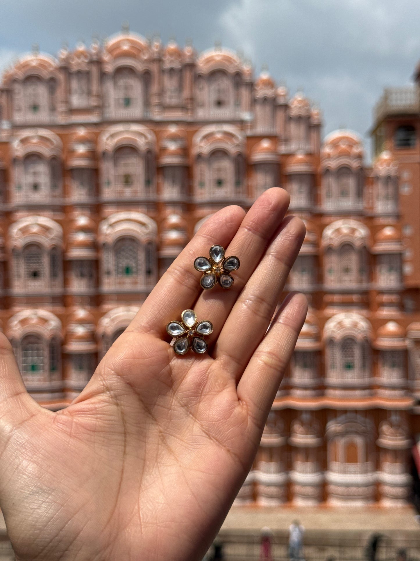 EKIYA MINI BLOSSOM SP POLKI STUDS