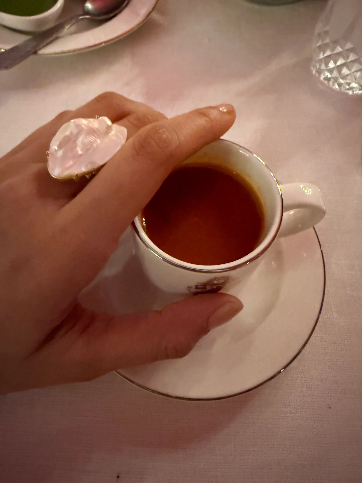 Ocean Drift Pearl Ring
