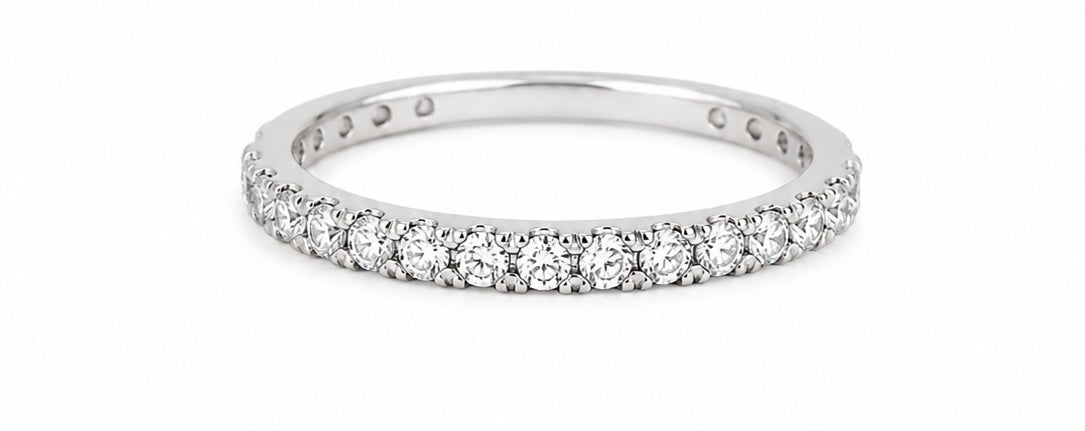 Luna Radiance Eternity Band Ring