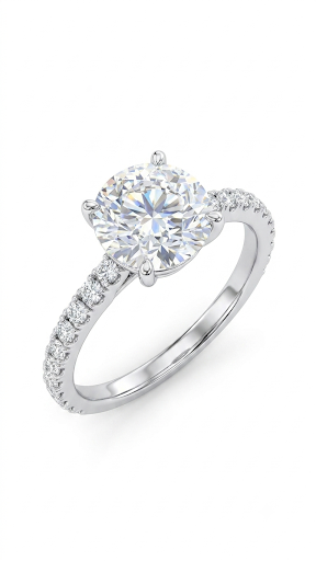 Eterna Royale Solitaire Diamond Ring