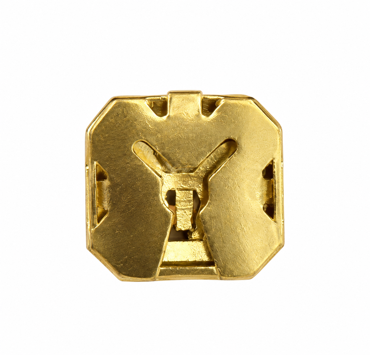 Sapphire Elephant Meenakari Button Cover