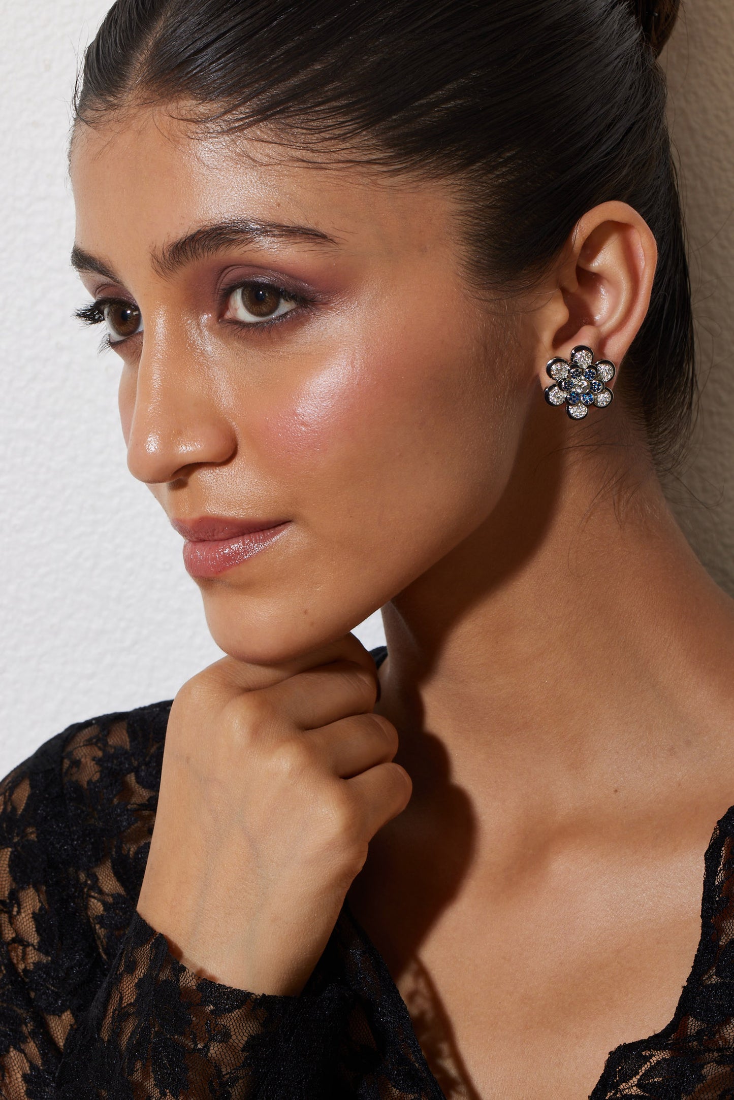 Starflower Blue Earrings