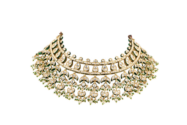Iyla Gold Kundan SP Necklace Set