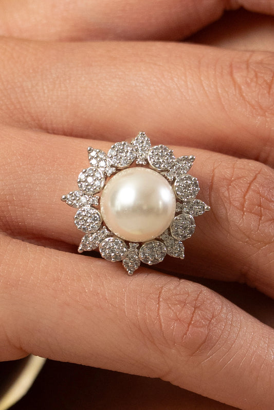 Aurora Pearl Ring