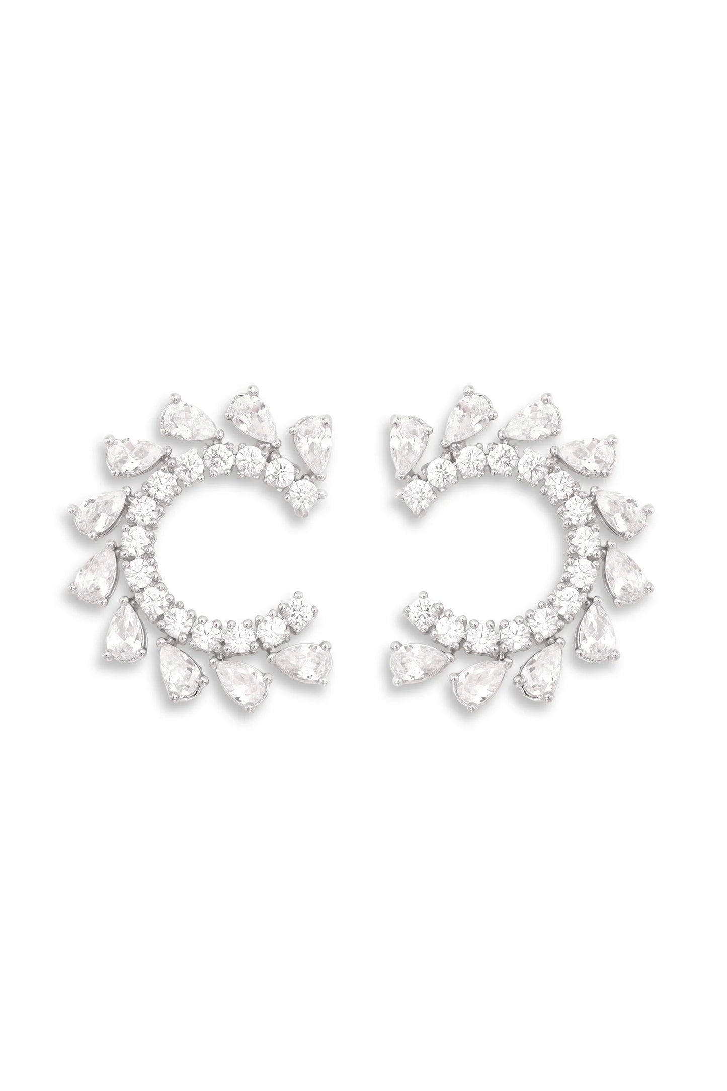 9 AM - Orbit Cygnet Diamond Earrings