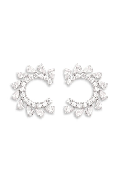 9 AM - Orbit Cygnet Diamond Earrings