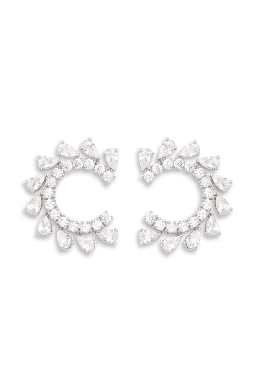 9 AM - Orbit Cygnet Diamond Earrings