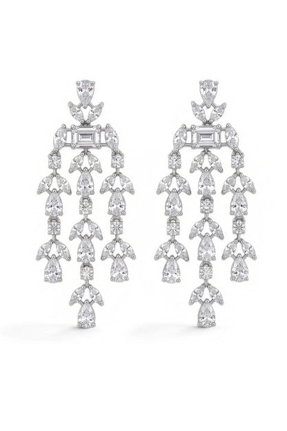 6 PM - Twilight Cygnet Diamond Earrings