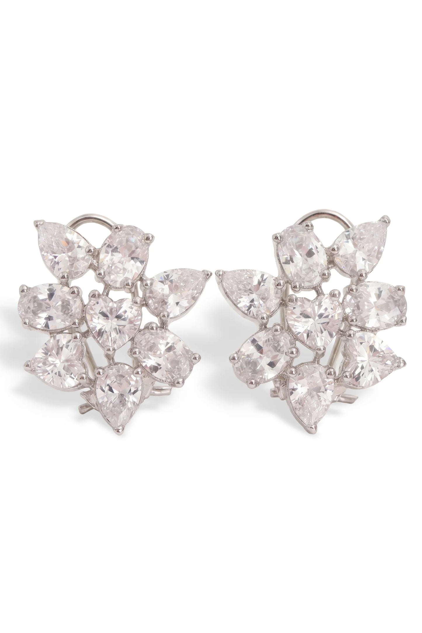 3 PM - Cluster Mix Cygnet Diamond Studs