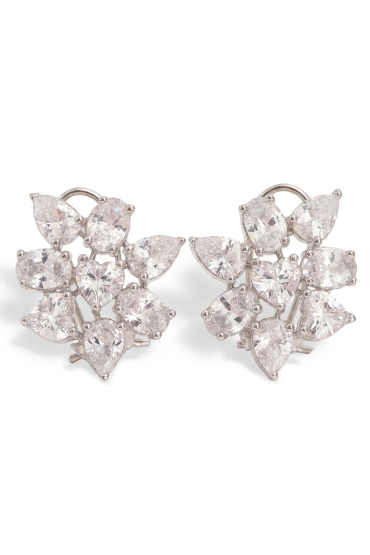 3 PM - Cluster Mix Cygnet Diamond Studs