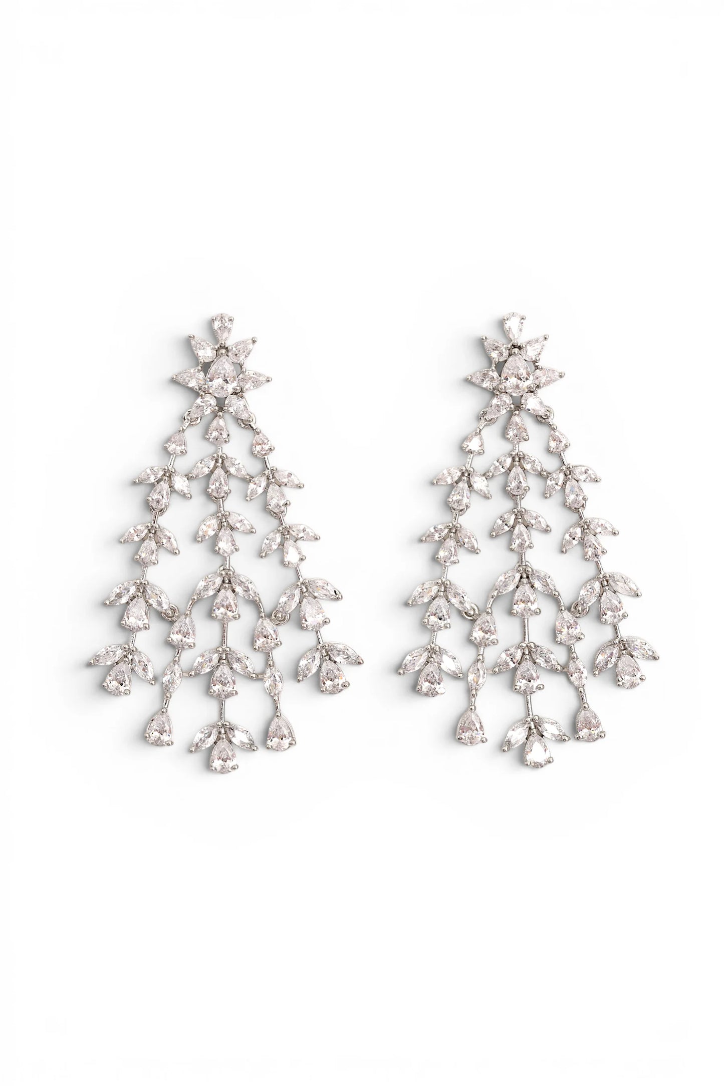10 PM - Showstopper Cocktail Cygnet Diamond Earrings