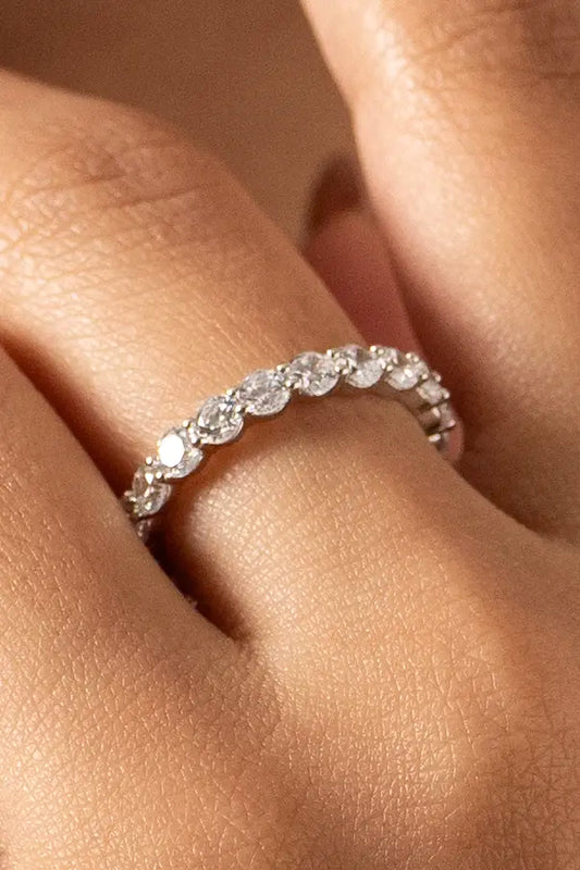Diamond Bezel Eternity Band