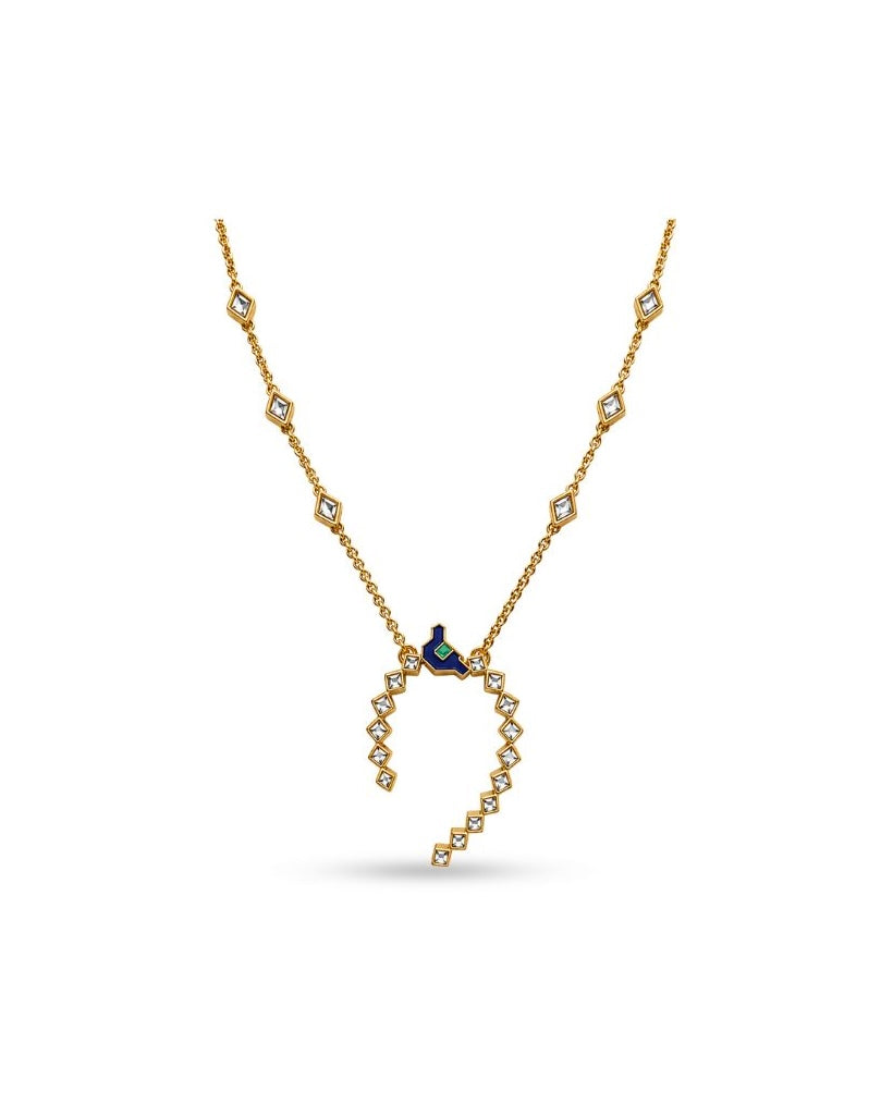 Chandrika Polki Meenakari Necklace Set