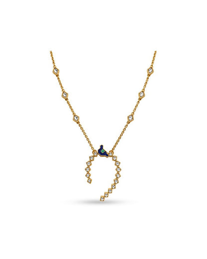 Chandrika Polki Meenakari Necklace Set