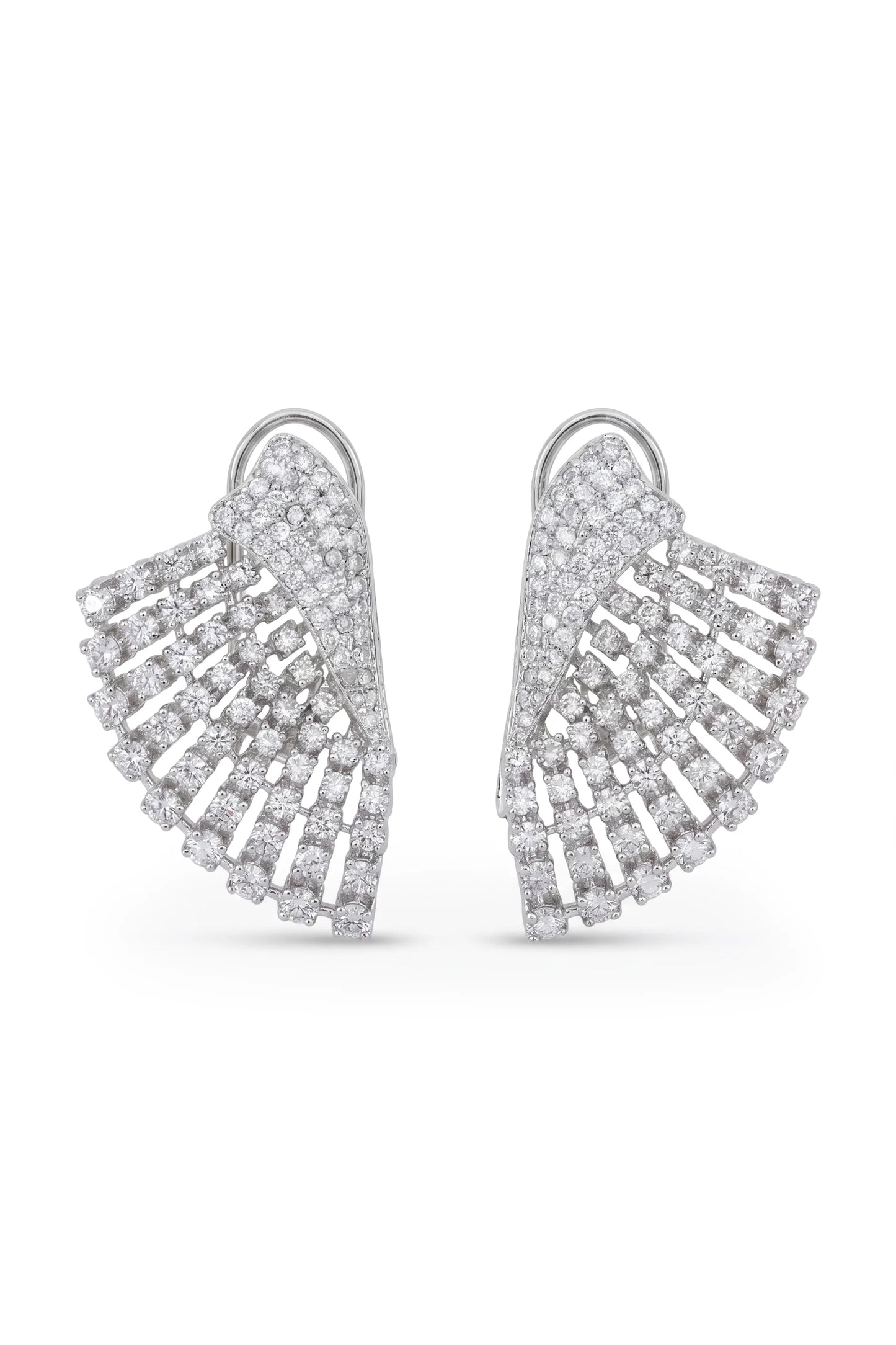 4 PM - Sundowner Cygnet Diamond Earrings