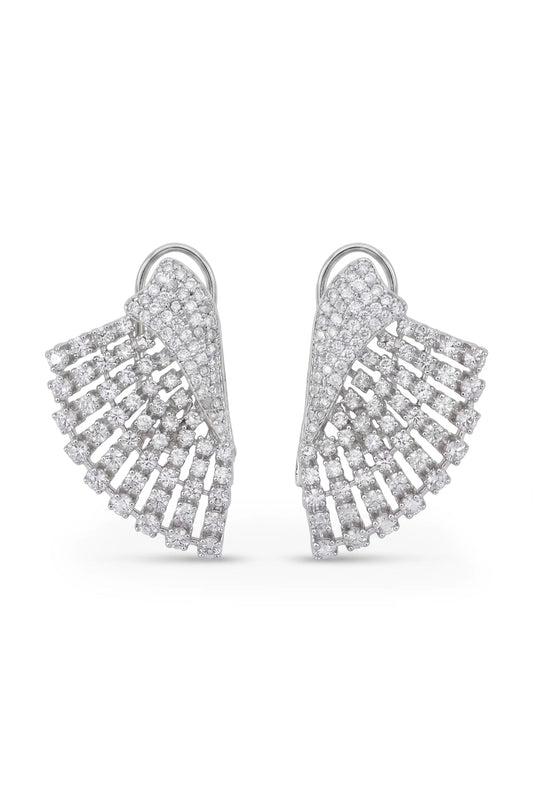 4 PM - Sundowner Cygnet Diamond Earrings