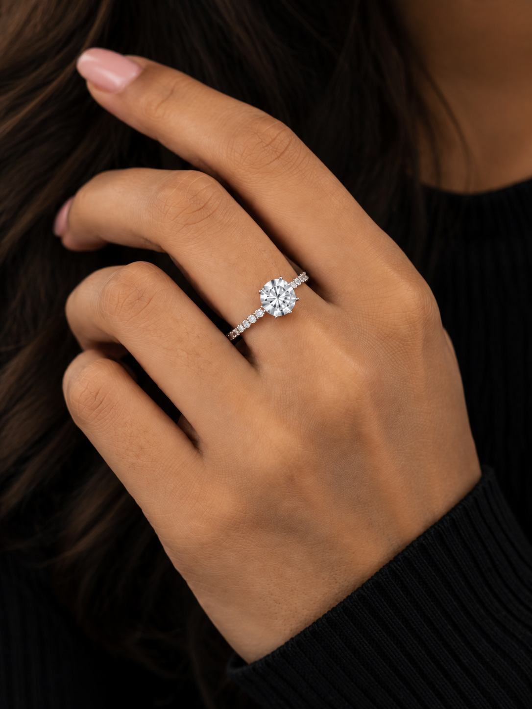 Eterna Royale Solitaire Diamond Ring