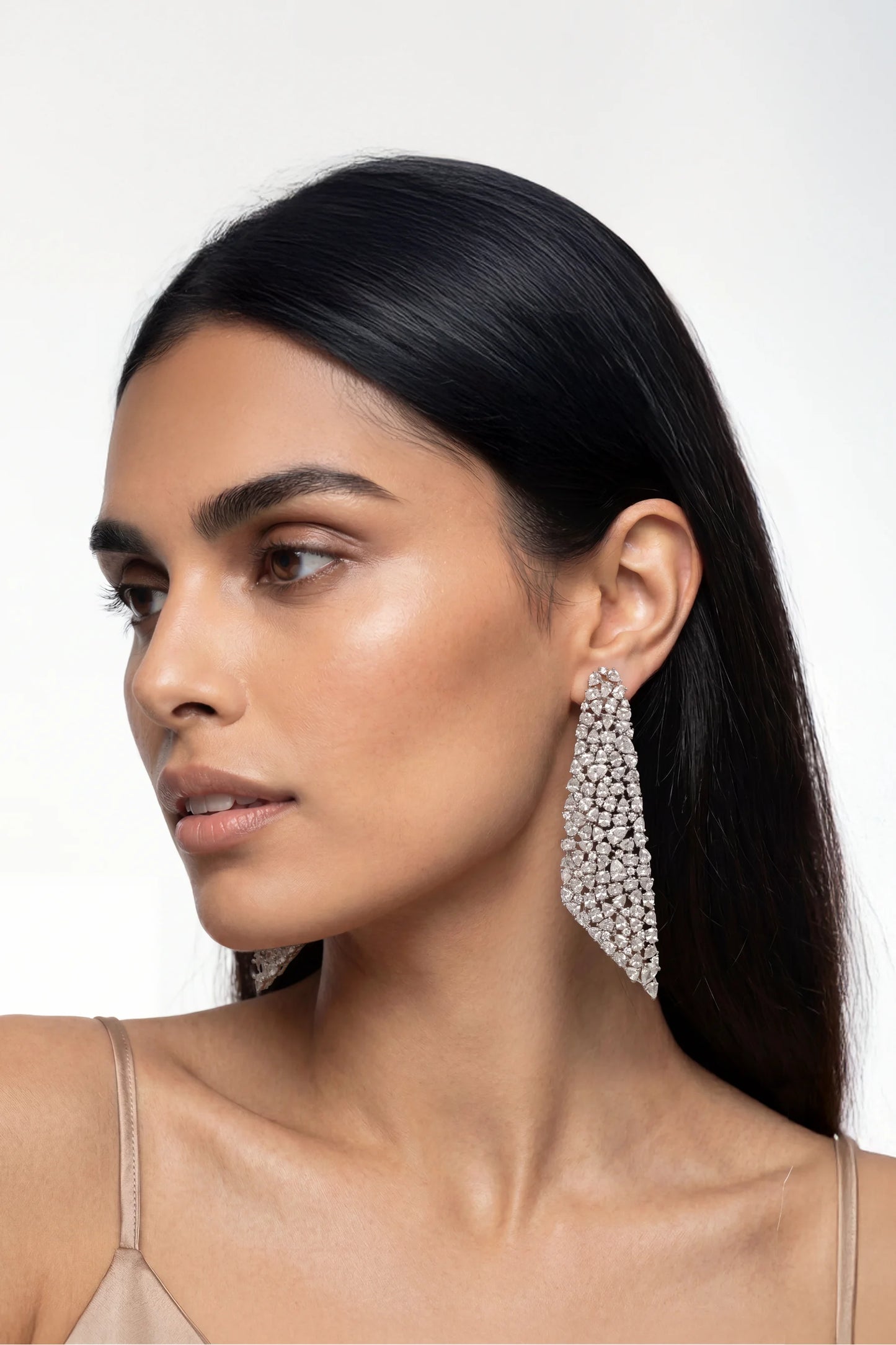 12 AM - The Last Dance Cocktail Cygnet Diamond Earrings