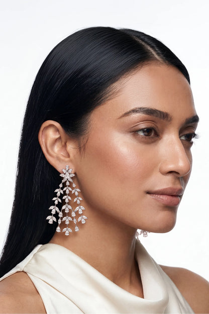 10 PM - Showstopper Cocktail Cygnet Diamond Earrings