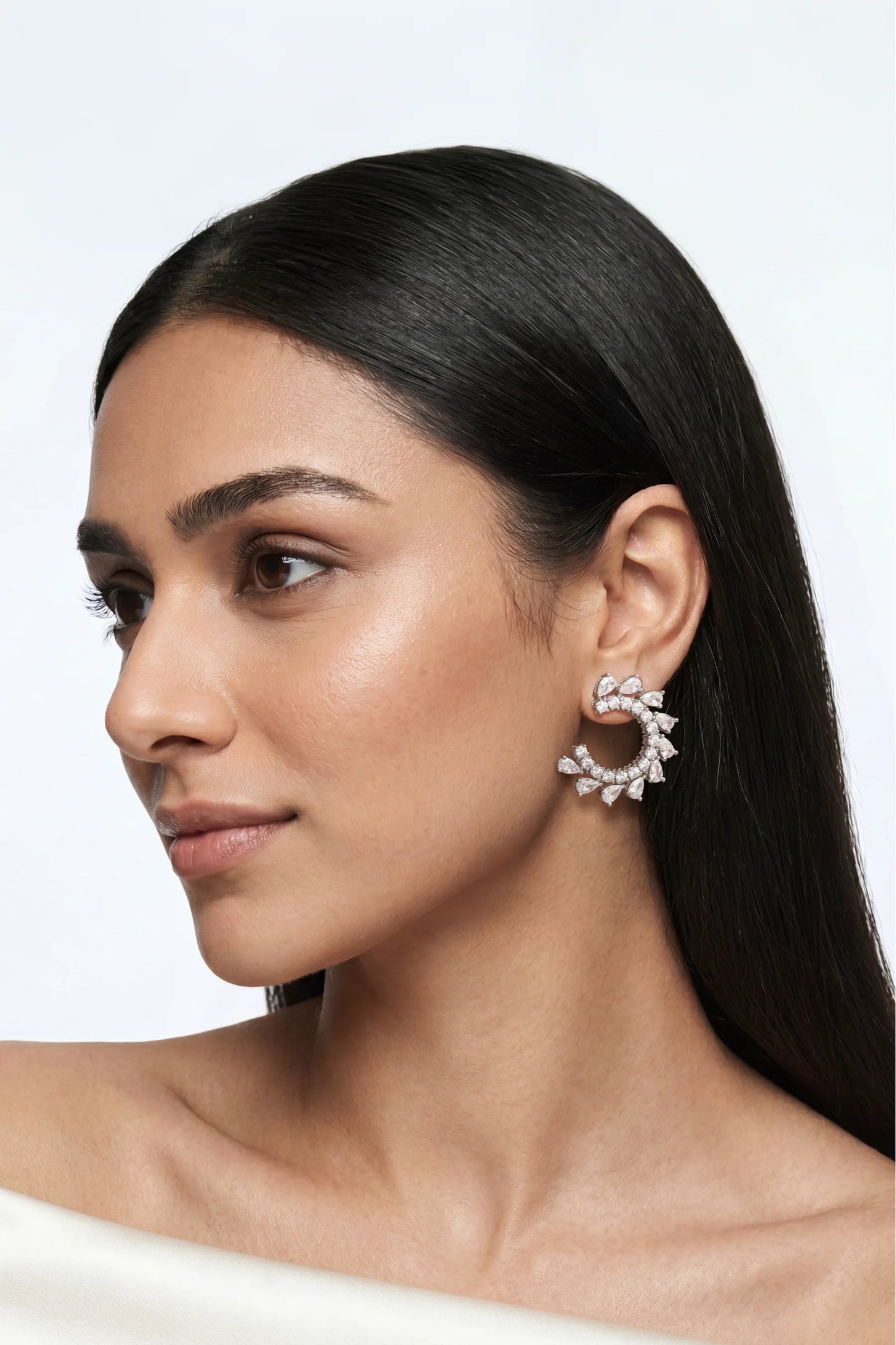 9 AM - Orbit Cygnet Diamond Earrings