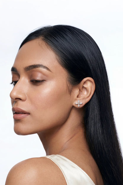 4 AM - First Bloom Cygnet Diamond Studs