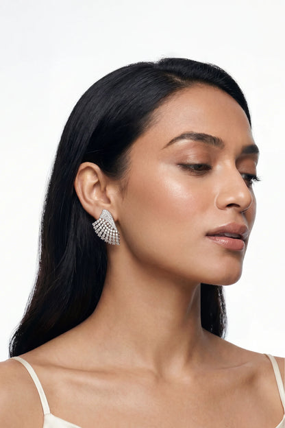 4 PM - Sundowner Cygnet Diamond Earrings