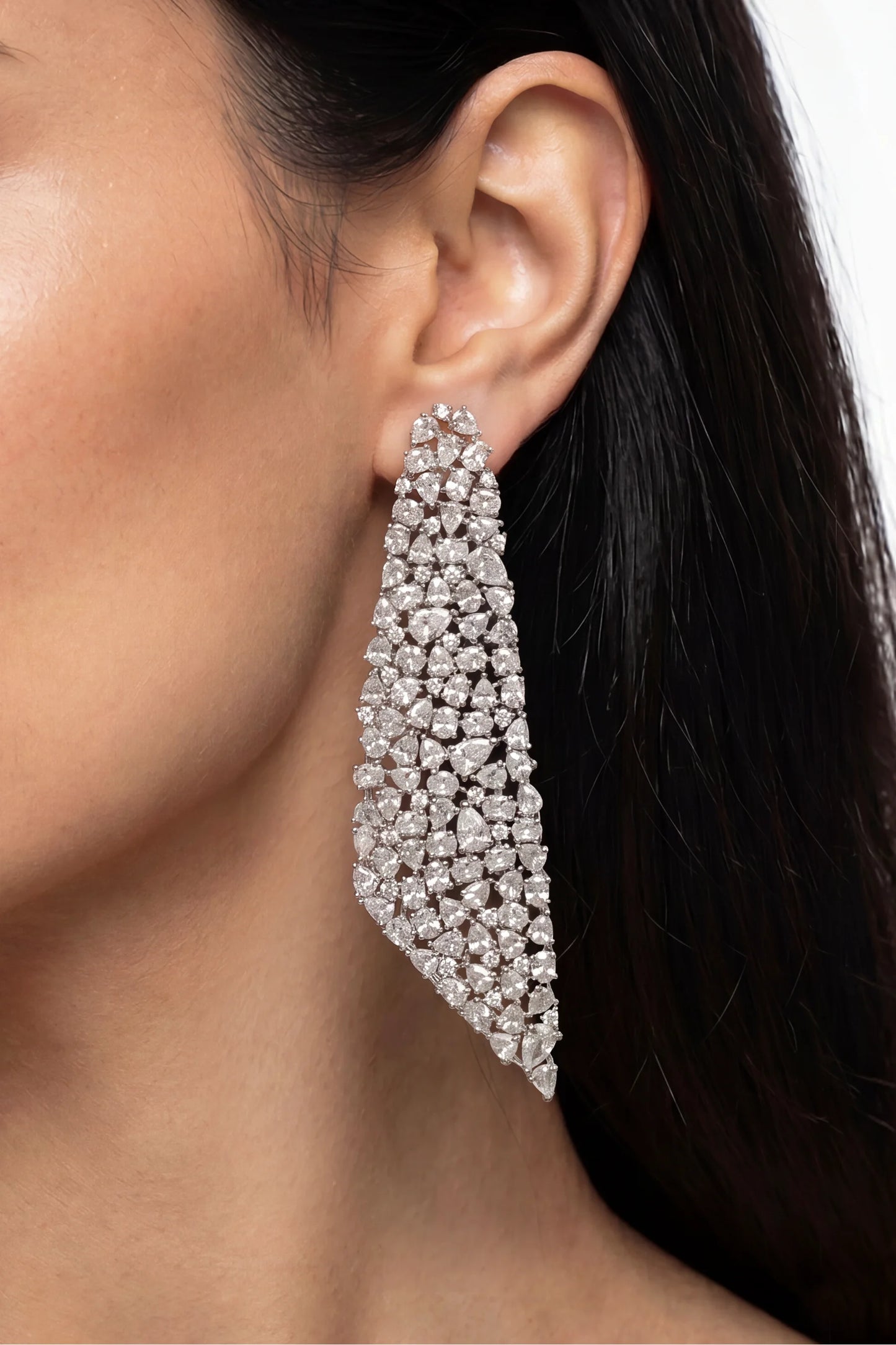 12 AM - The Last Dance Cocktail Cygnet Diamond Earrings