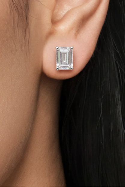 1 AM - Emerald Solitaire Afterglow Cygnet Diamond Studs