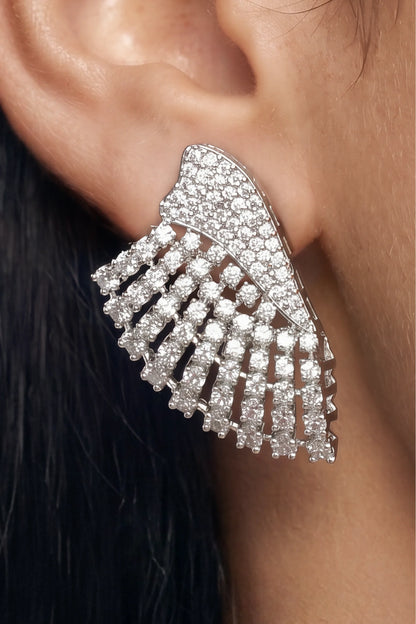 4 PM - Sundowner Cygnet Diamond Earrings