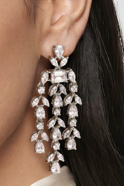 6 PM - Twilight Cygnet Diamond Earrings