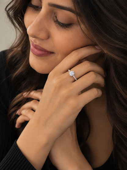 Eterna Royale Solitaire Diamond Ring