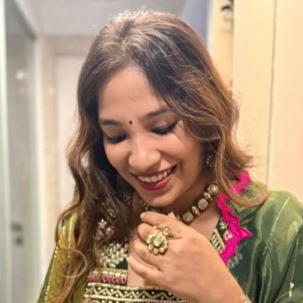 Hridya Emerald Kundan SP Ring