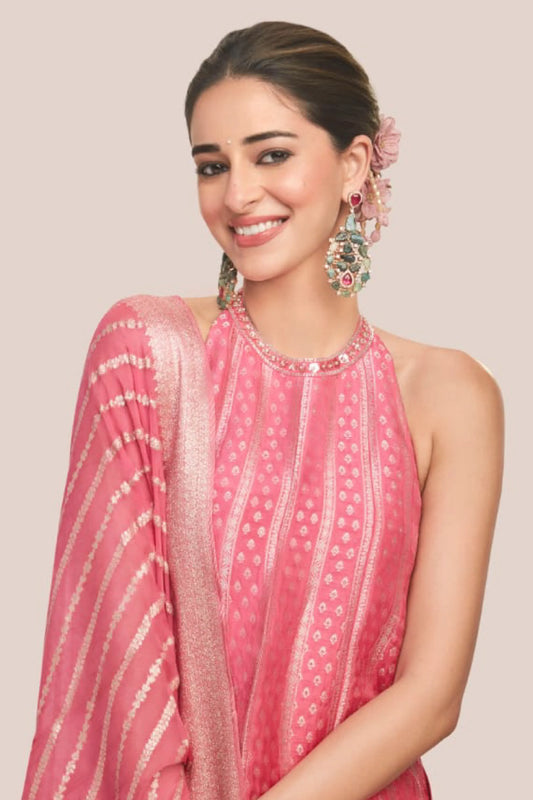 Nalini Emerald Ruby Teardrop Multicoloured Stones Sp Polki Earrings