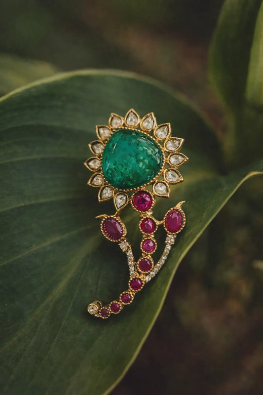 The Pearl Vine Prakriti Brooch