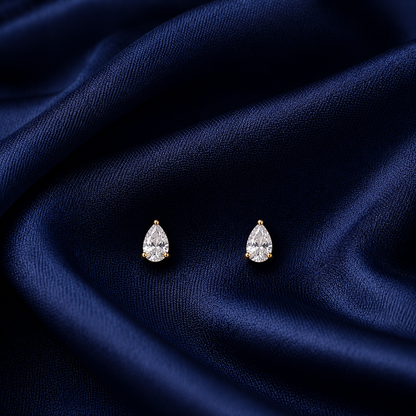 Aurora Teardrop Crystal Pendant Set Gift Box