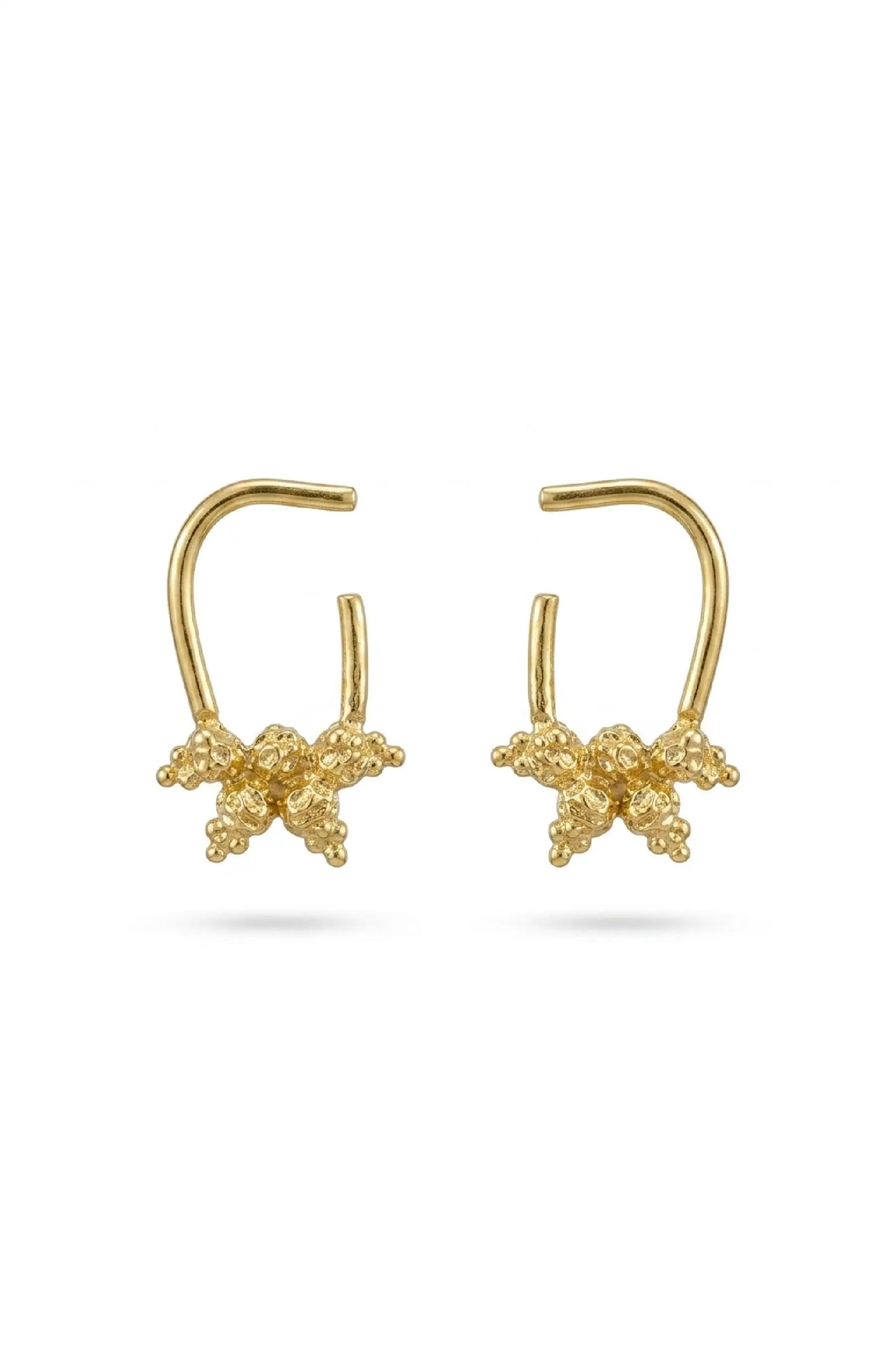 Coral Reef Organic Hoop-Hooks