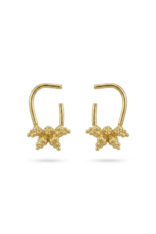 Coral Reef Organic Hoop-Hooks
