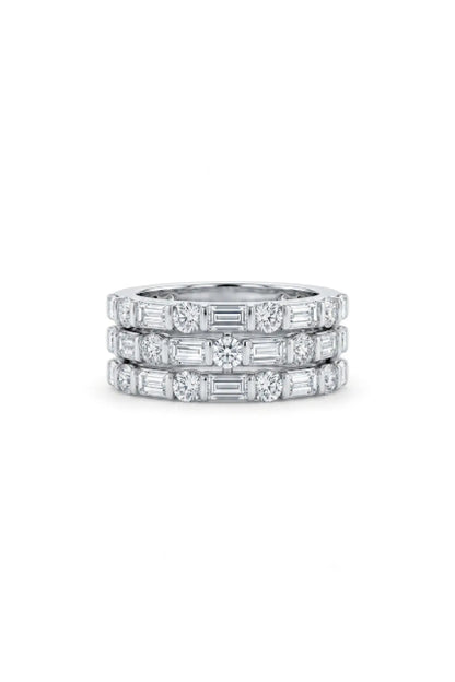 Luxe Baguette Eternity Band Ring