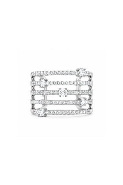 Starlight Multi-Band Diamond Ring