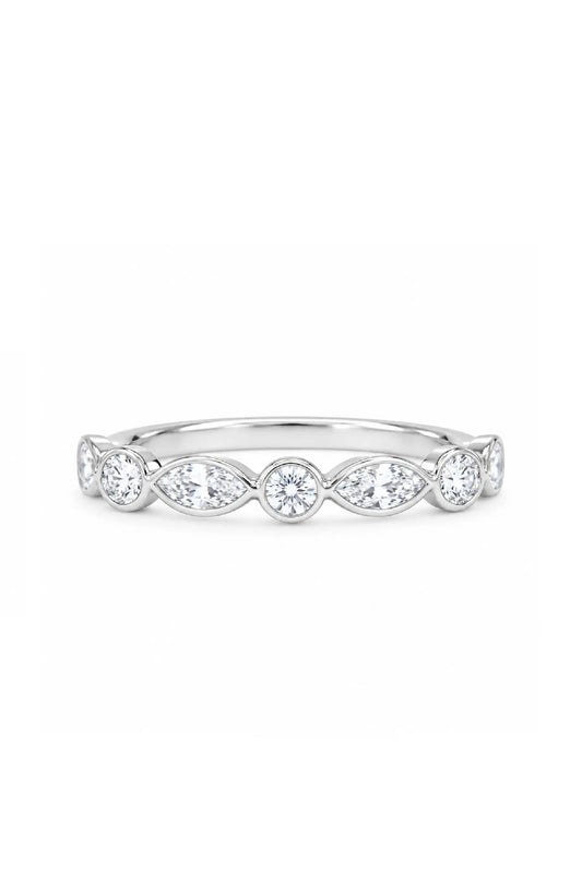 Celeste Marquise Diamond Band Ring