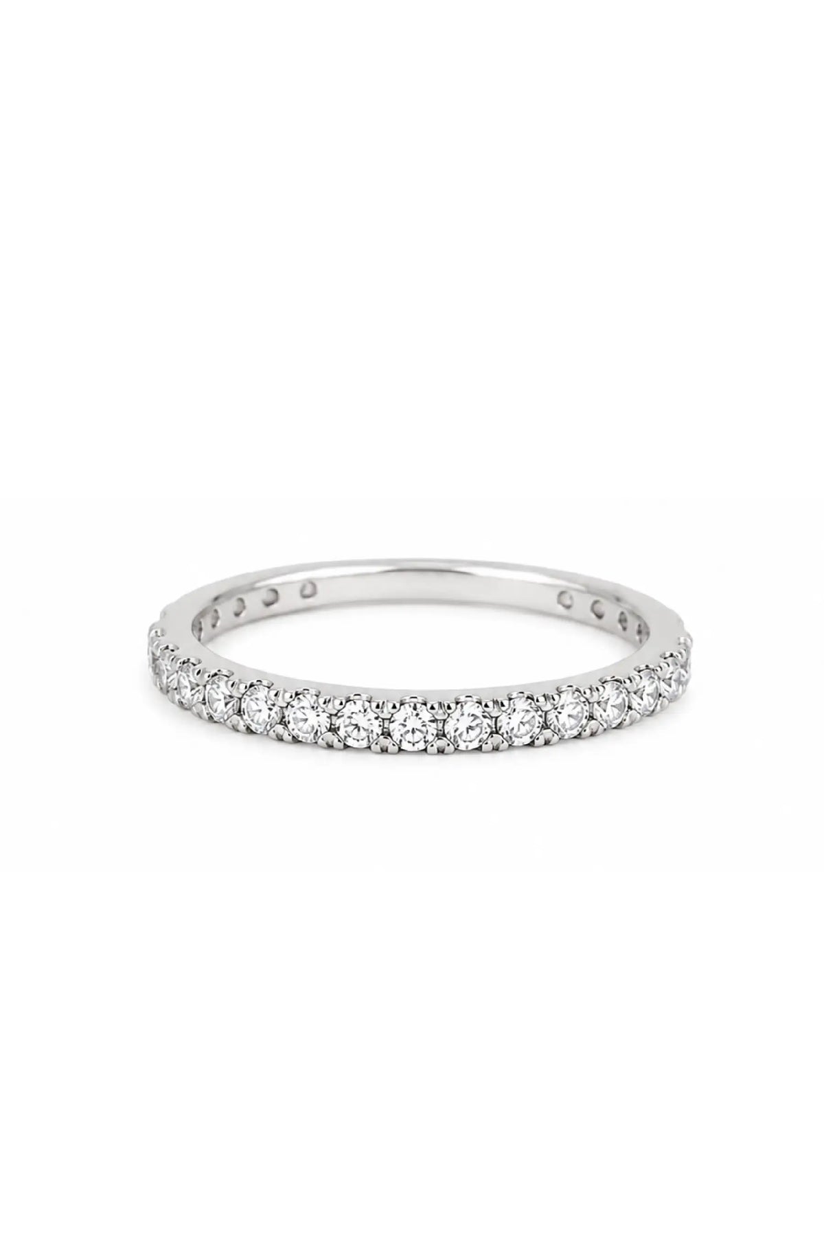 Luna Radiance Eternity Band Ring