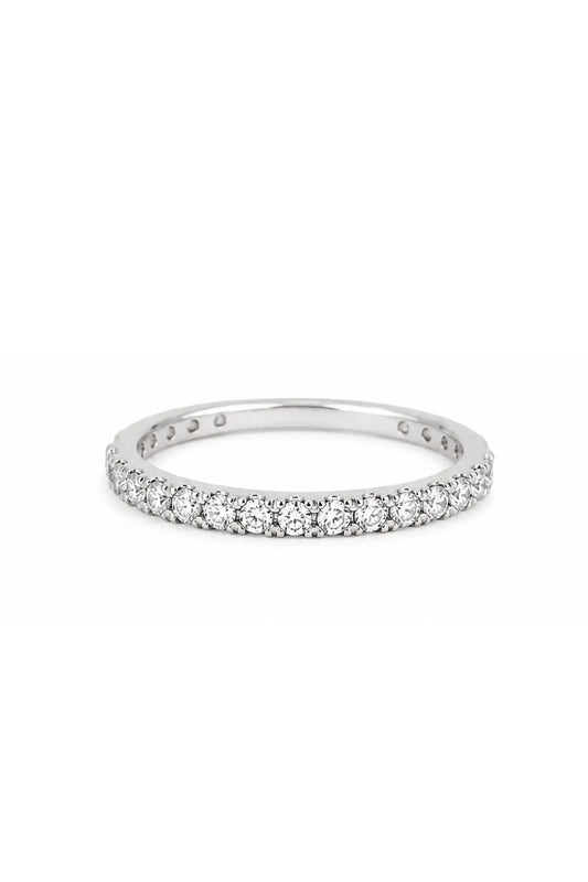 Luna Radiance Eternity Band Ring