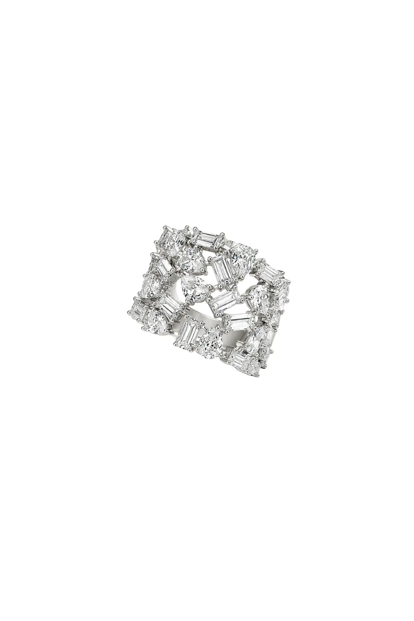 Imperia Mosaic Diamond Statement Ring