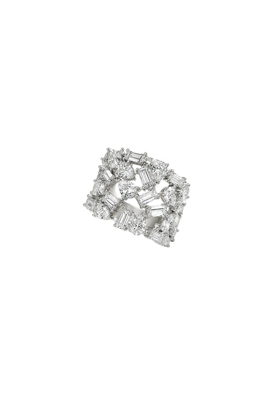 Imperia Mosaic Diamond Statement Ring