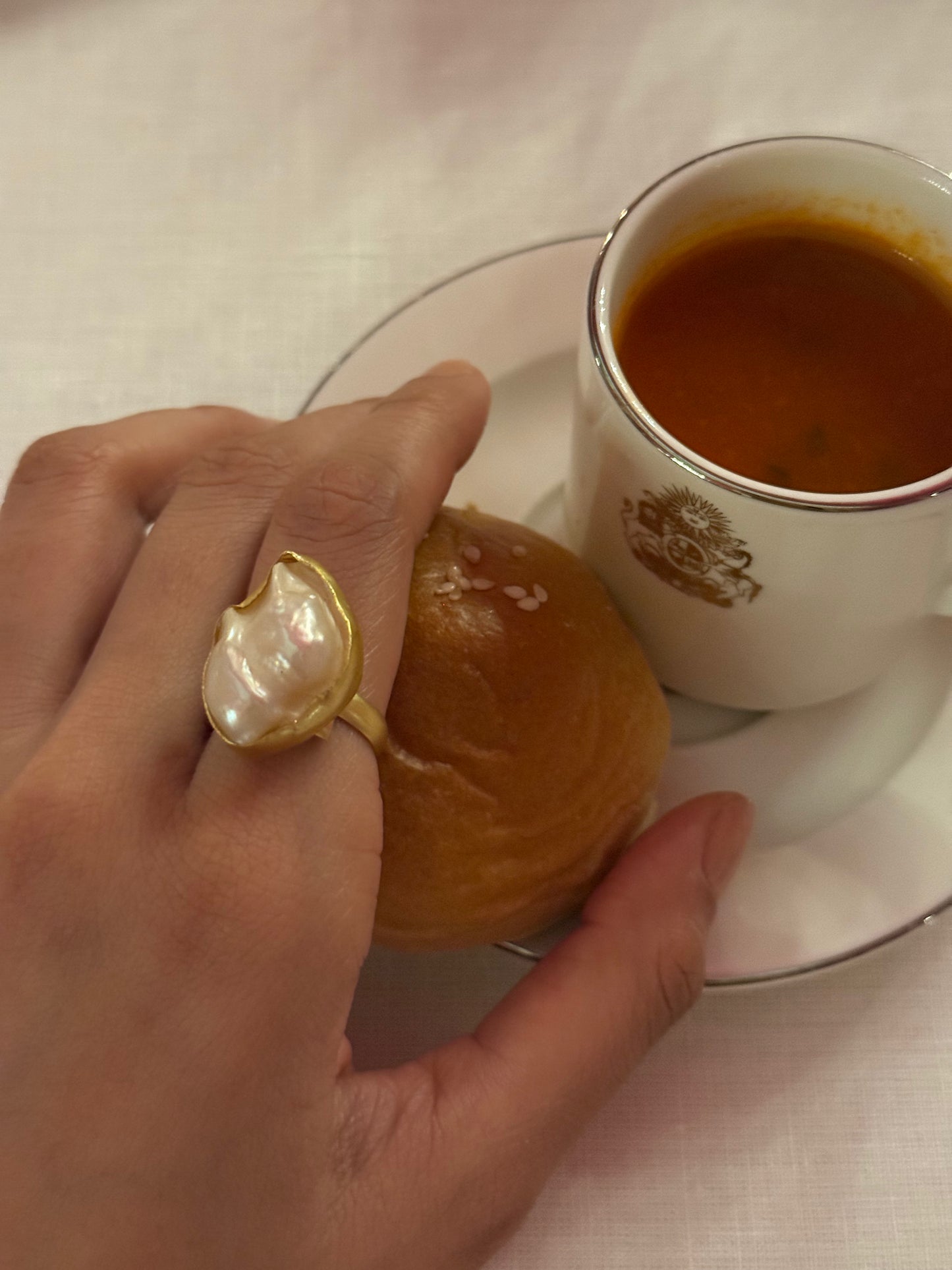 PEARL DRIFT RING